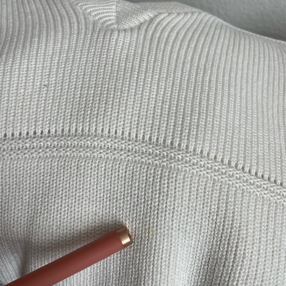 Vntg Wilson Tennis White V-Neck Sweater Vest Size L - Picture 11 of 11